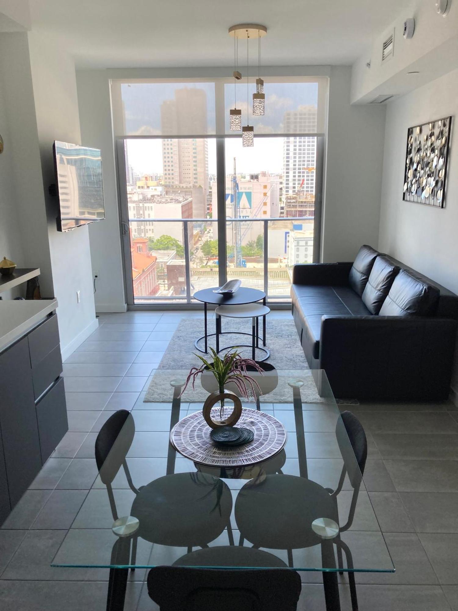 Brand New Modern 1 Bedroom Unit Downtown Miami Zewnętrze zdjęcie